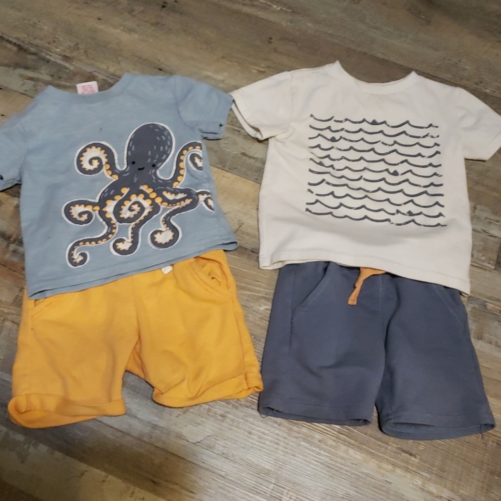 Dylan & Abby Interchangeable T-shirt and Short Set